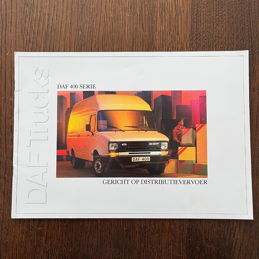 Nederlandse Brochure DAF Trucks, 1987, Ophalen of Verzenden, Nieuw, Overige merken