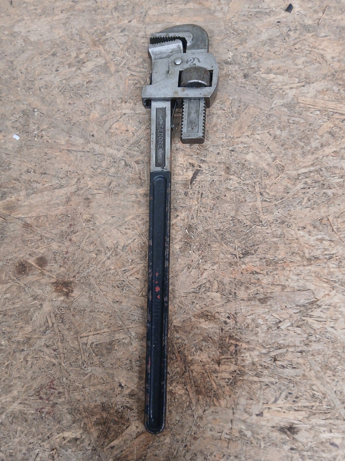 Gedore pijptang 24 inch - Gebruikt, Ophalen of Verzenden