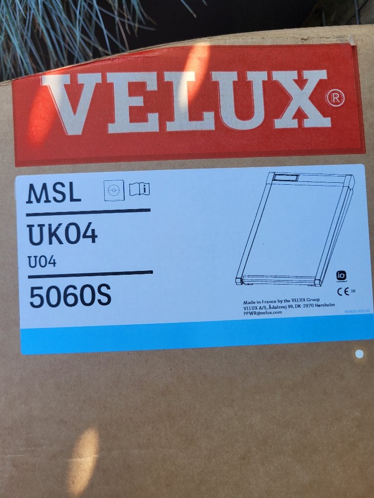 solar buitenzonwering Velux  UK04, Ophalen, Minder dan 80 cm, Nieuw, 80 tot 120 cm