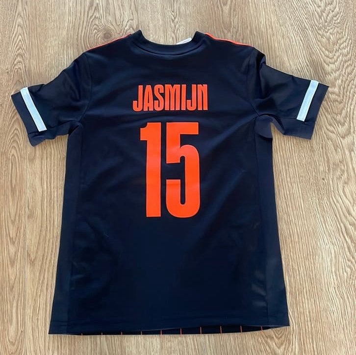 Nederlands elftal hockey shirt maat 152 met naam Jasmijn, Ophalen of Verzenden, Zo goed als nieuw, Kleding