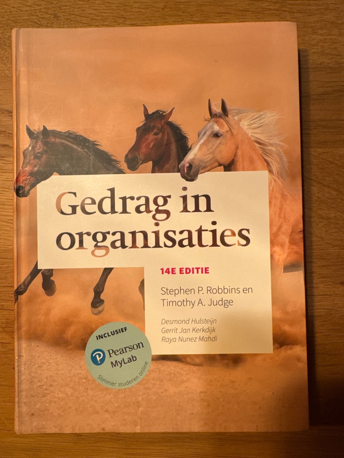 Gedrag in organisaties - 14e editie (incl. MyLab), Ophalen of Verzenden, Gamma, Zo goed als nieuw, HBO
