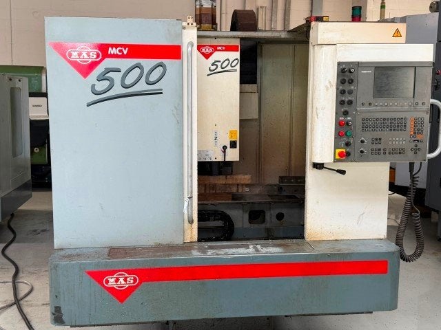 freesmachine Mas MCV 500 - 2002 - Heidenhain, Ophalen, Gebruikt, Elektrisch, Bovenfrees