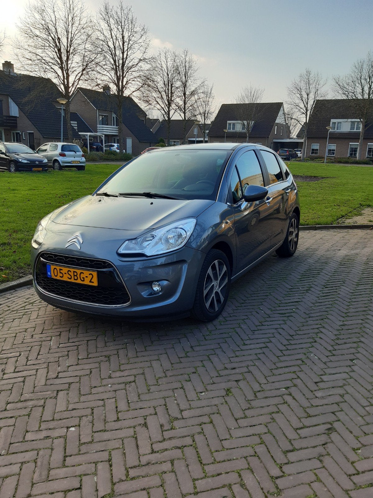 Citroën C3 1.6 Hdif 2011 Grijs, Auto's, Voorwielaandrijving, 28 km/l, Zwart, 4 cilinders