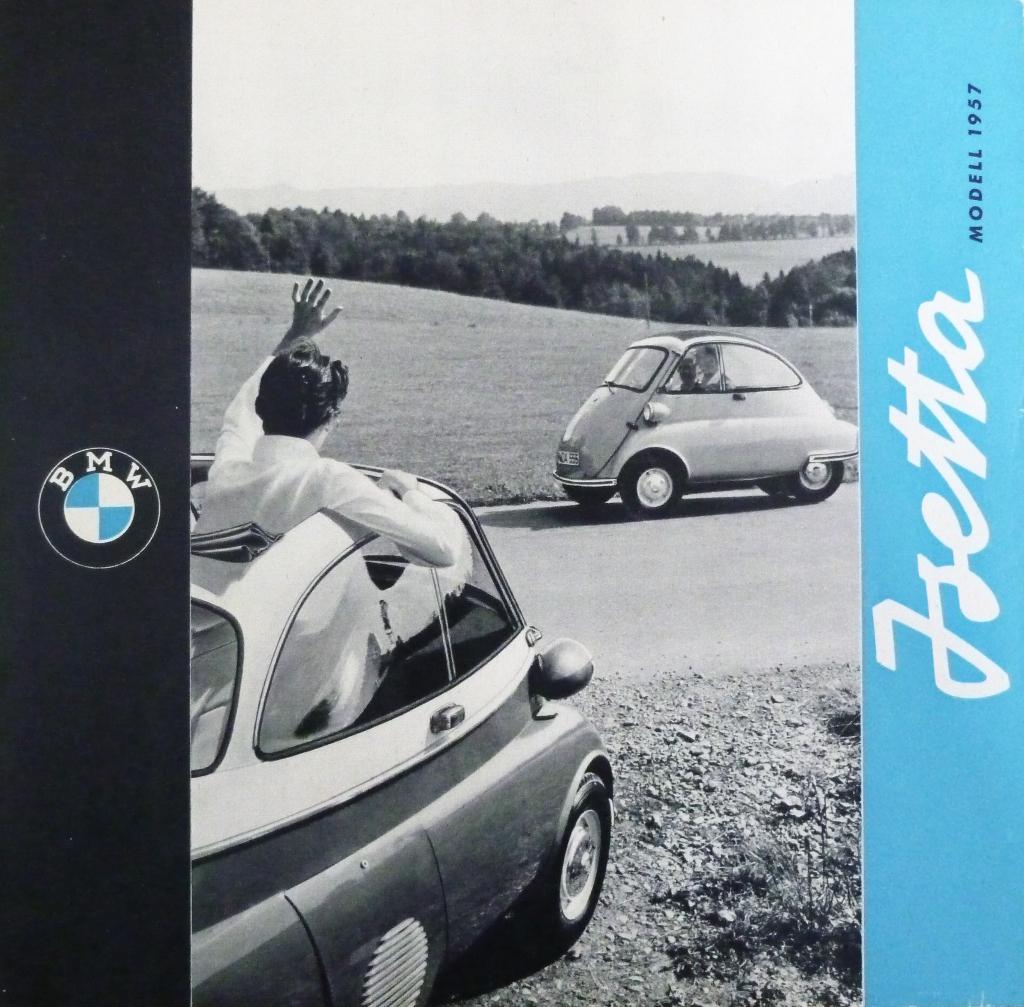 Folder BMW Isetta Modell 1957, Boeken, Ophalen of Verzenden, Zo goed als nieuw, BMW