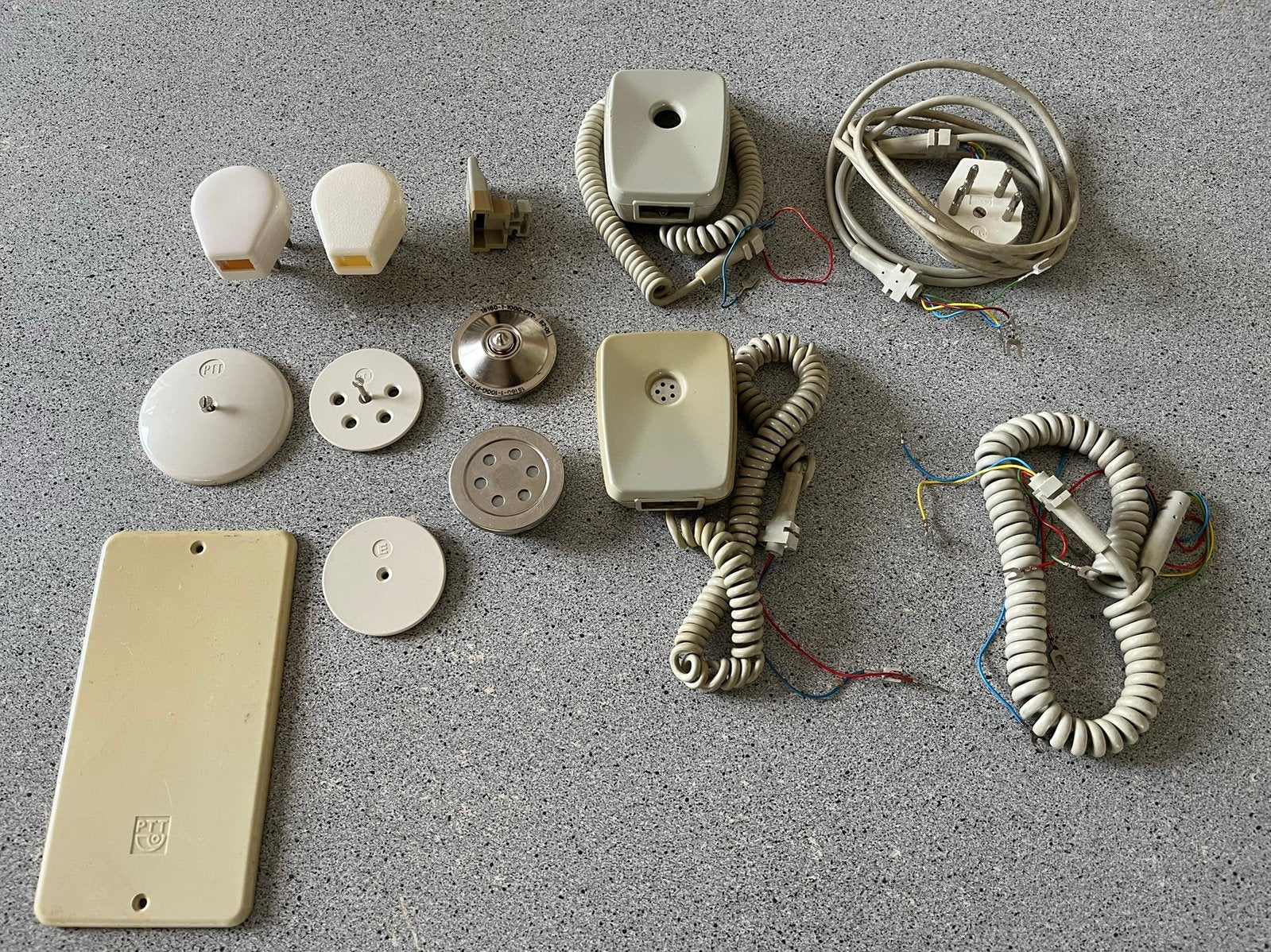PTT, diverse losse onderdelen voor de vaste PTT telefoons, Ophalen of Verzenden, Gebruikt