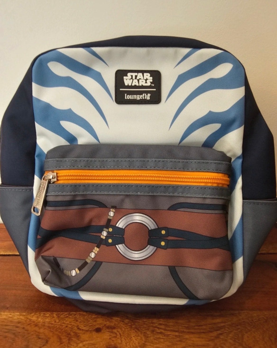 Loungefly Star Wars Ahsoka Tano Cosplay Mini Rugzak, Sieraden, Tassen en Uiterlijk, Minder dan 30 cm, Disney of Dora, Nieuw, Ophalen of Verzenden