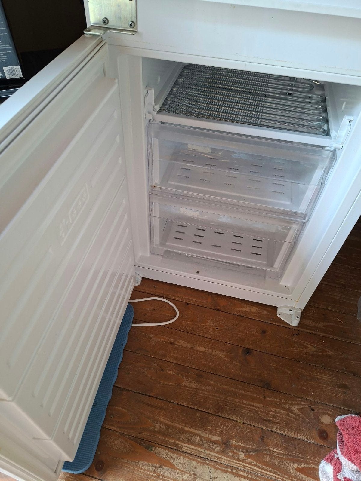 Candy BCBS172T Koel-vriescombinatie / inbouw koelkastt, Ophalen, Gebruikt, 200 liter of meer, Met aparte vriezer