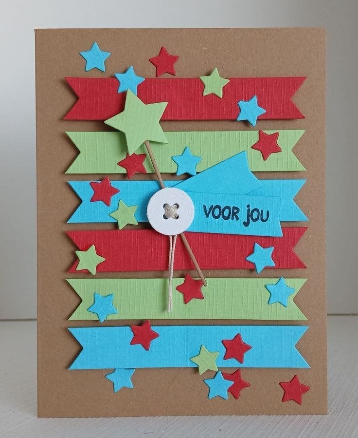 Handgemaakte Kaart (RW201), Verzenden, Nieuw, Overige thema's