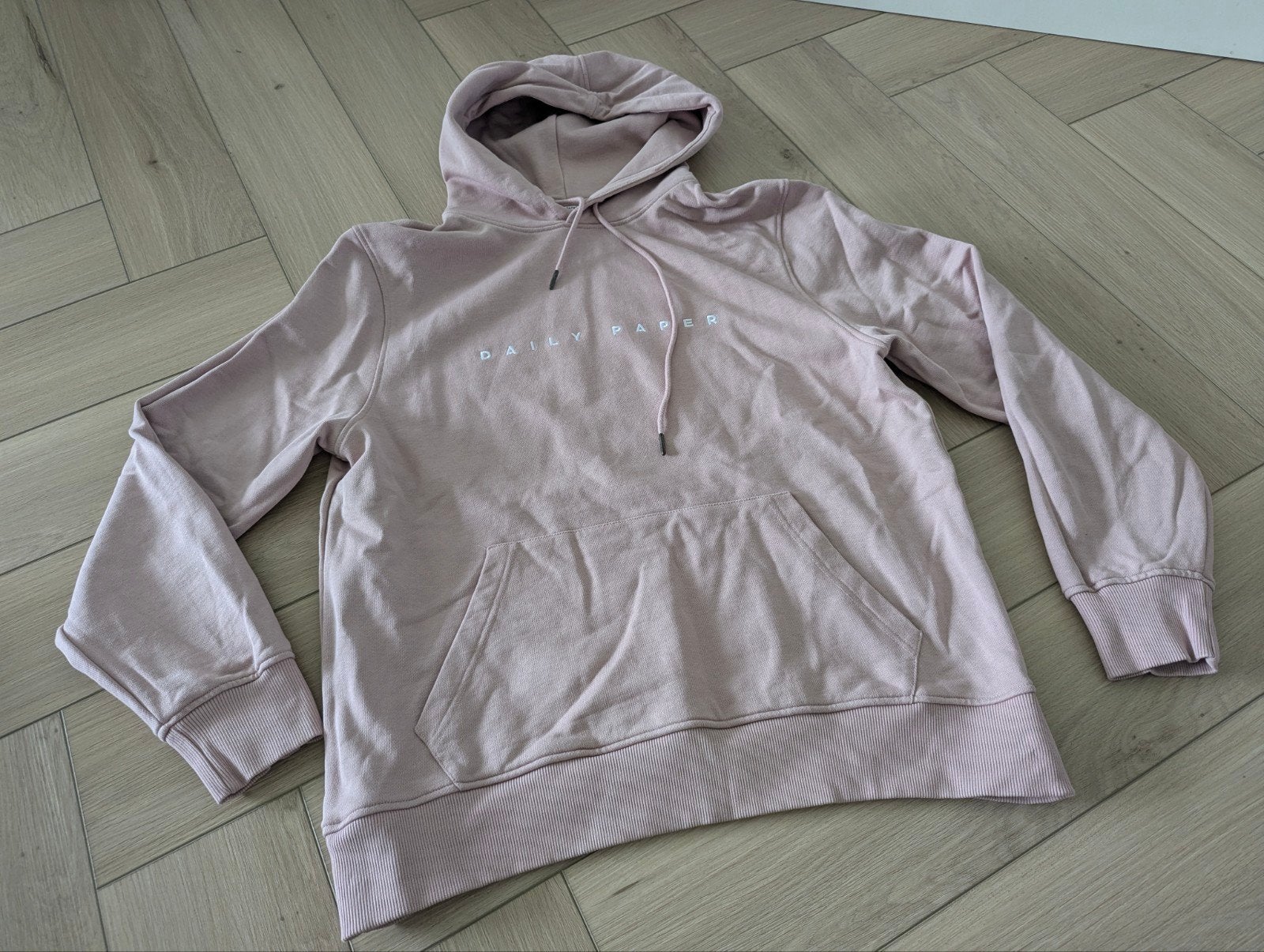 Daily Paper hoodie maat XL roze, Ophalen of Verzenden, Zo goed als nieuw, Maat 56/58 (XL), Roze
