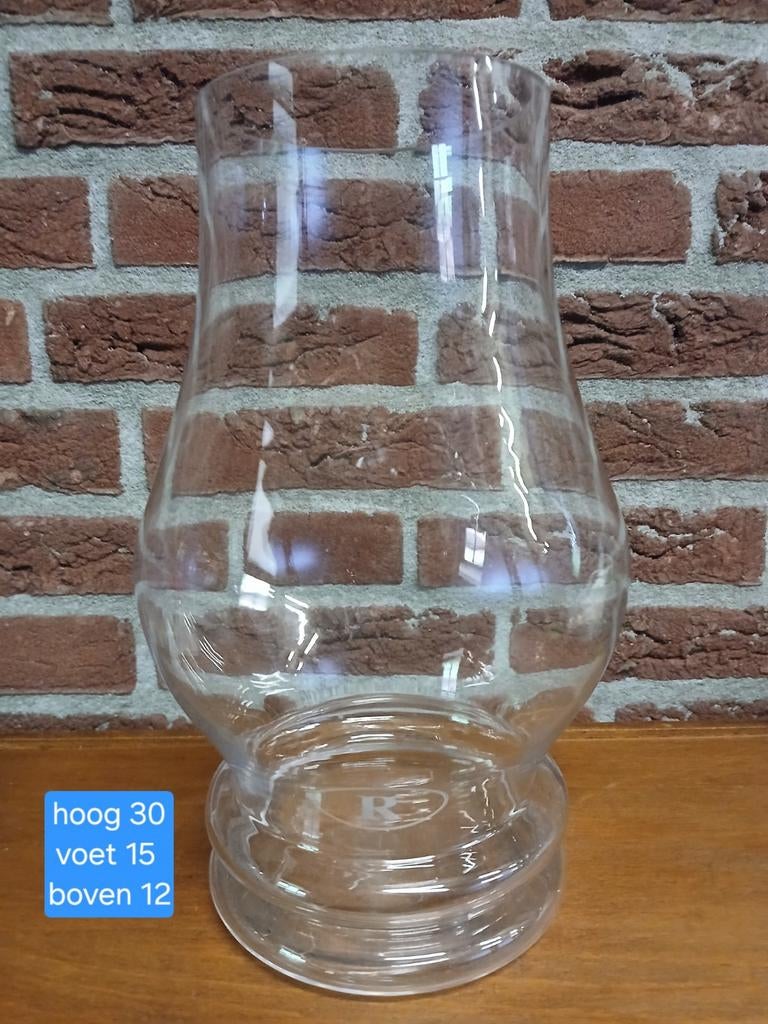 Riverdale vaas sfeerlicht, Overige kleuren, Ophalen of Verzenden, Minder dan 50 cm, Glas