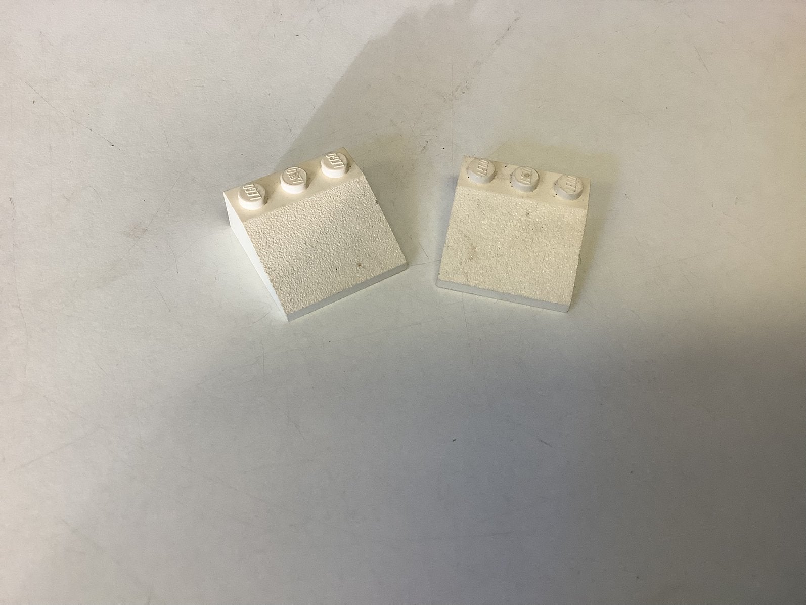 Lego dakpan 33 3x3 wit, Ophalen of Verzenden, Gebruikt, Losse stenen, Lego