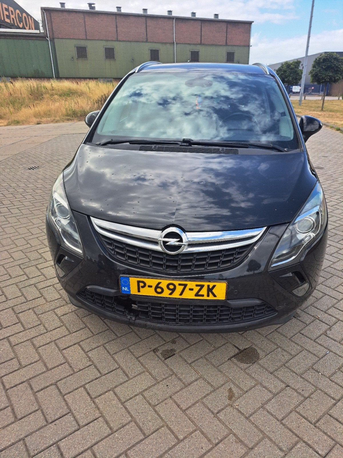 Opel Zafira 2.0CDTI 121KW 2012 Zwart 225.258 kilometerstand, Auto's, 4 cilinders, 7 stoelen, Zwart, 19 km/l