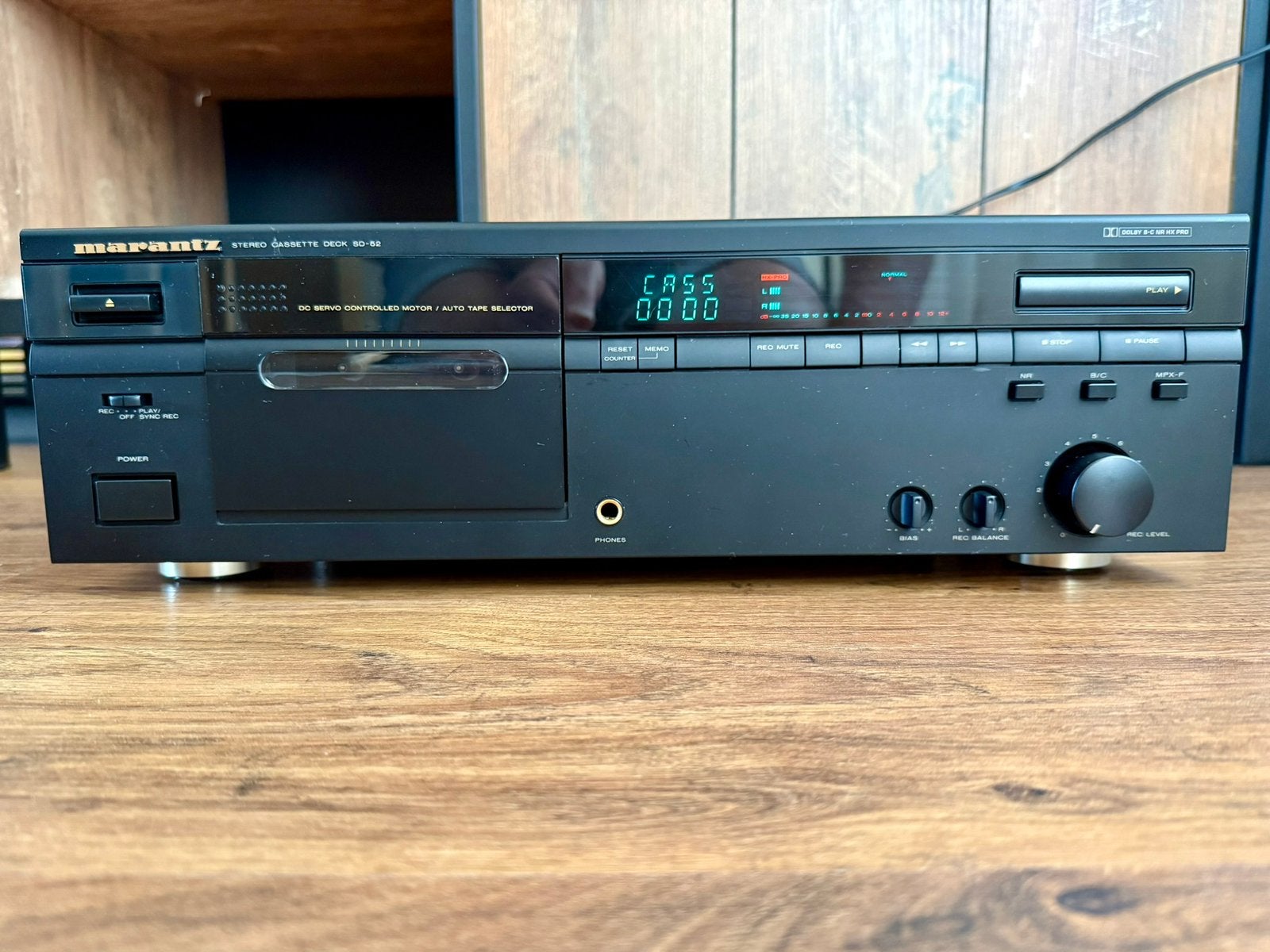 Marantz SD52 Cassette Deck, Ophalen, Enkel, Marantz, Tiptoetsen