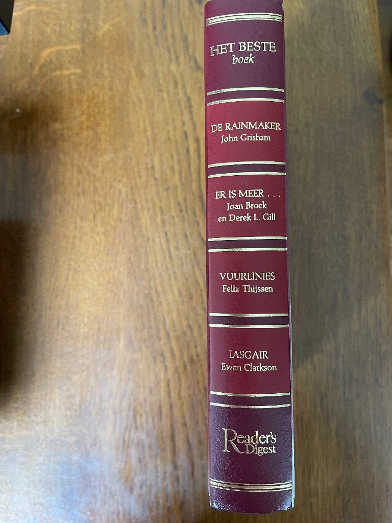 Het Beste boek 4 boeken "De Rainmaker" John Grisham Nieuw, Ophalen of Verzenden, Nieuw