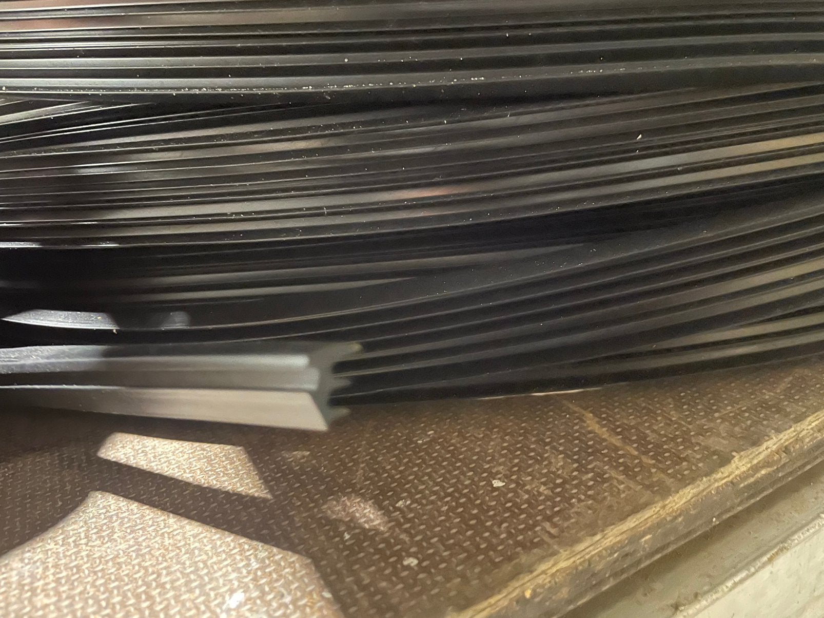 120 meter EPDM beglazingsrubber PRG14 4–5 mm – nieuw op rol, Ophalen, Nieuw, 225 cm of meer