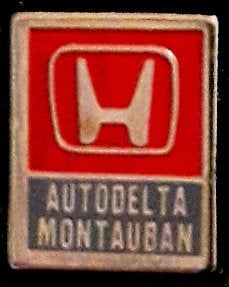 Honda- Autodelta Montauban pin, Verzenden, Nieuw, Transport, Speldje of Pin