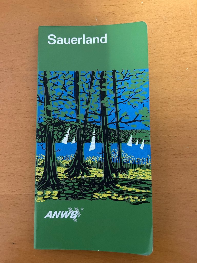 ANWB Sauerland Reisgids, Gelezen, ANWB, Europa, Ophalen of Verzenden
