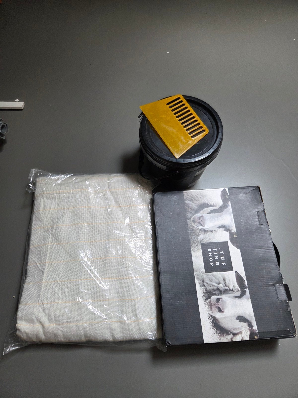 Tufting Gun, Tufting Lijm en Nieuw Tuft Doek Set, Nieuw, Ophalen of Verzenden, Elektrisch, Overige merken