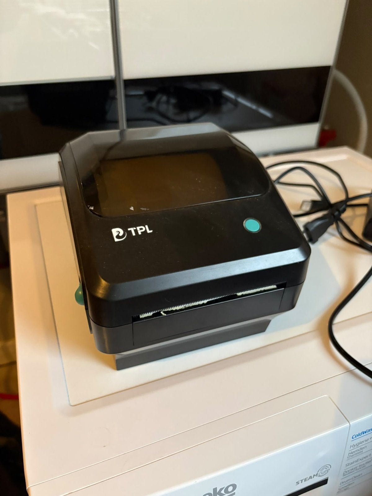 TPL Labelprinter - Zo goed als nieuw met extra labels, Computers en Software, Ophalen, Zwart-en-wit printen, Printer, Zo goed als nieuw