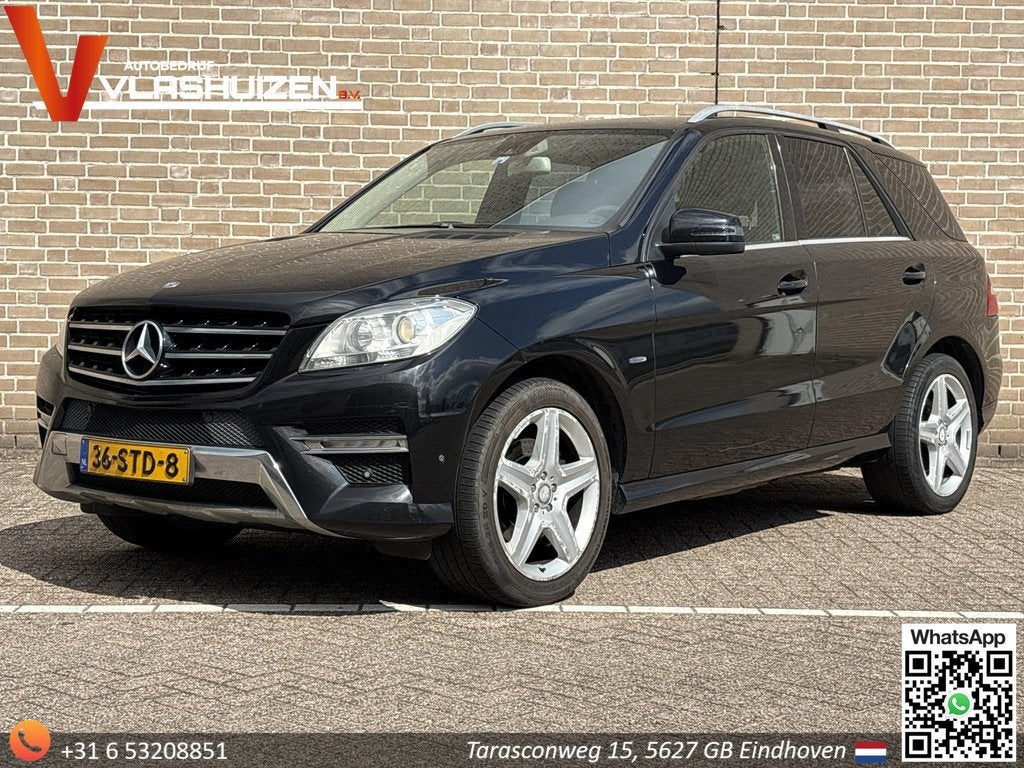 Mercedes-Benz M-klasse 350 BlueTEC | Leder | Climate | Cruis, Auto's, Mercedes-Benz, Automaat, Stof, Gebruikt, 258 pk