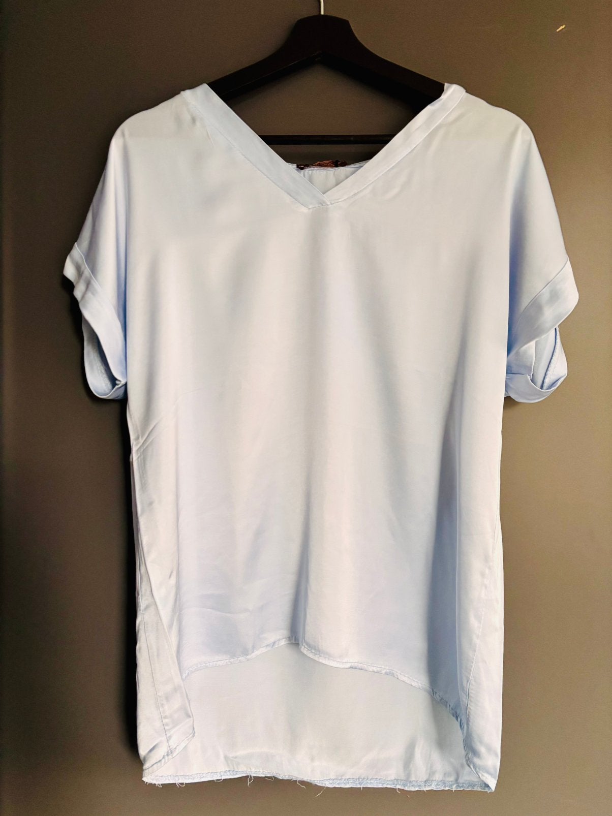 Nieuw lichtblauw shirt G. Ricceri one size, Maat 38/40 (M), Blauw, Nieuw, Ophalen of Verzenden