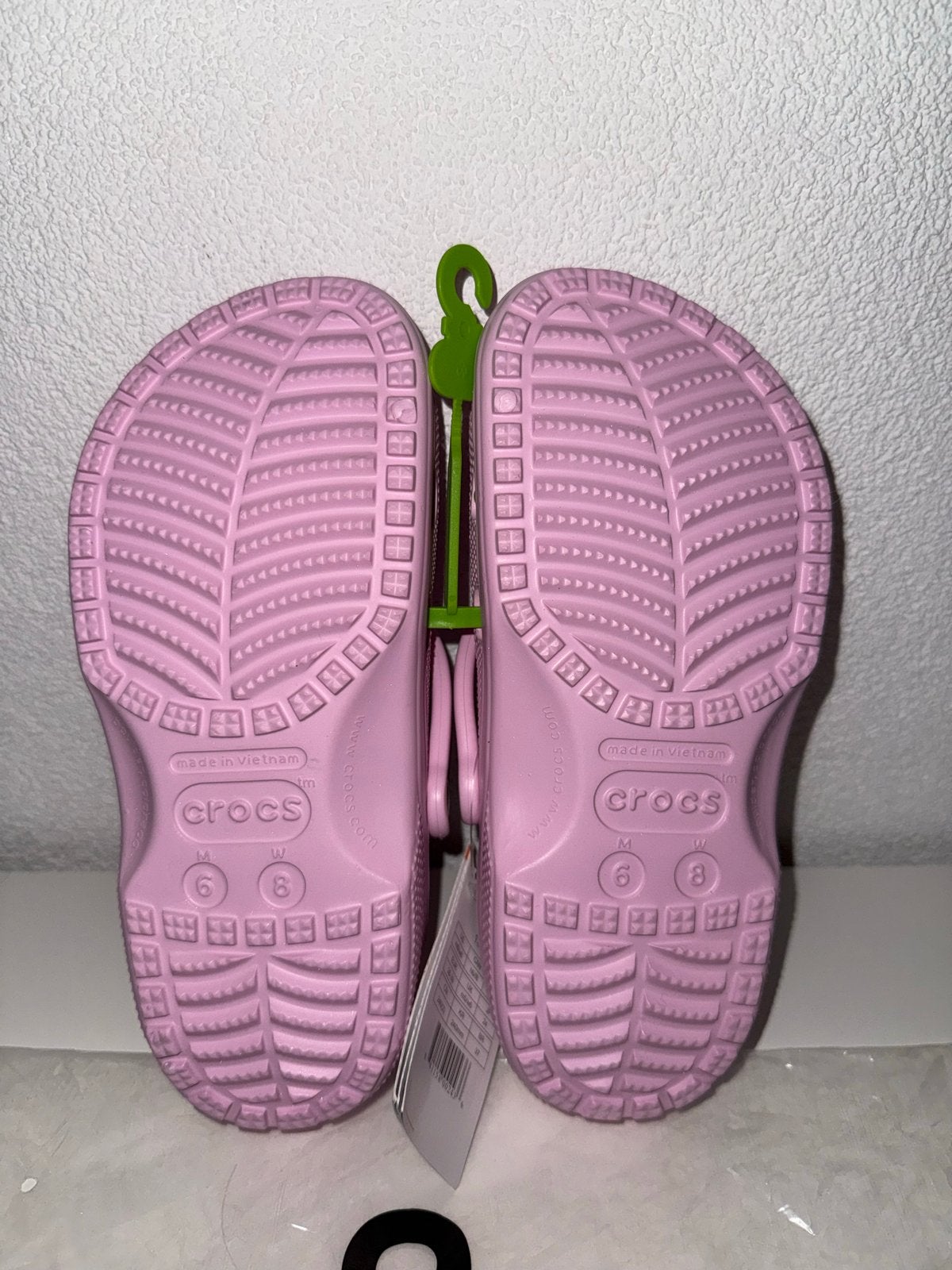 Nieuwe Roze Crocs Classic Klompen Maat 38-39, Verzenden, Nieuw, Roze, Slippers