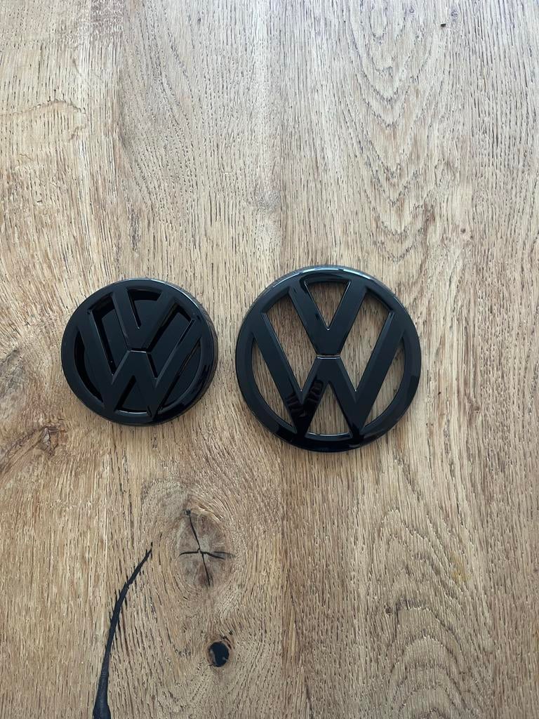 VW Golf 7 Embleem Glanzend Zwart - Nieuw, Auto diversen, Tuning en Styling, Ophalen of Verzenden
