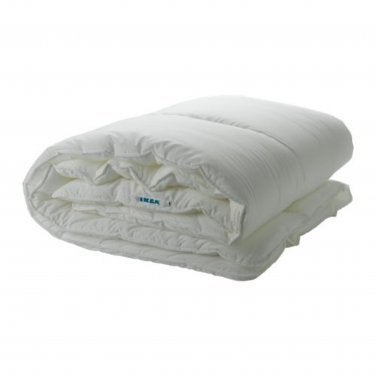 2 x donzen dekbed IKEA mysa vete 240x220 en 200x200, Gebruikt, Wit, Tweepersoons, Ophalen of Verzenden