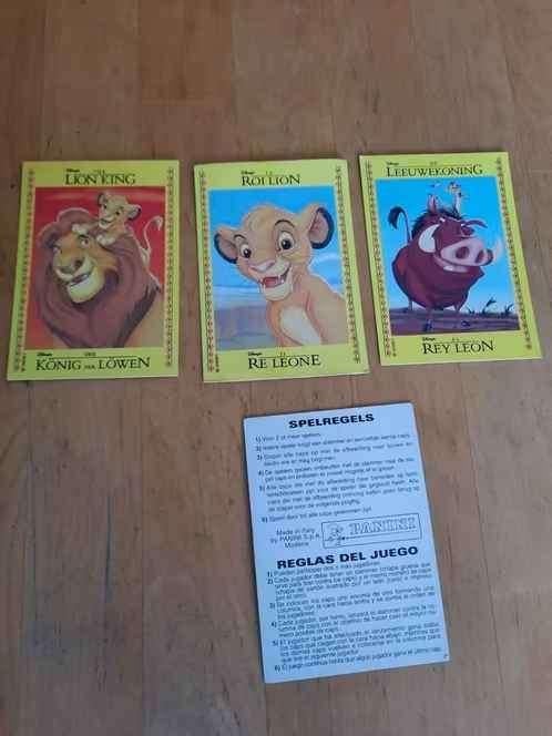 DE LEEUWENKONING - 3 KAARTJES - PANINI, Ophalen of Verzenden