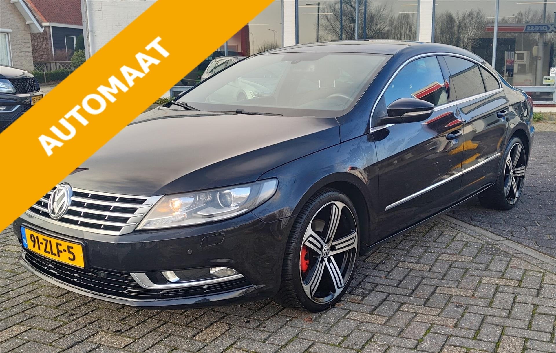 Volkswagen Passat CC 1.8TSI 118KW 7-DSG, Auto's, Automaat, Euro 5, Zwart, 4 cilinders