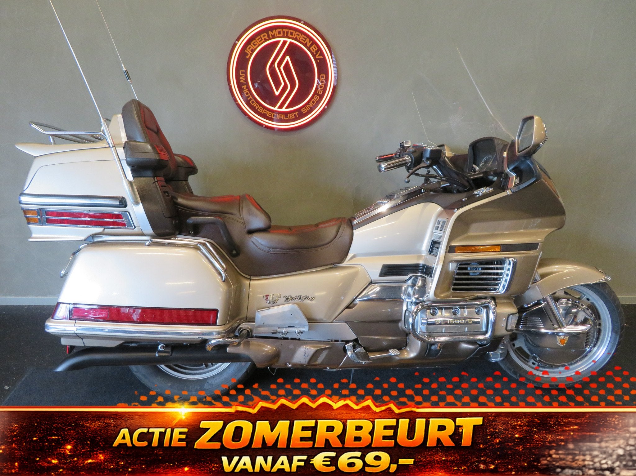 Honda GL 1500 GOLDWING ZEER FRAAI! (bj 1988), Motoren, Motoren | Honda, Bedrijf, Meer dan 35 kW, Toermotor, 1520 cc