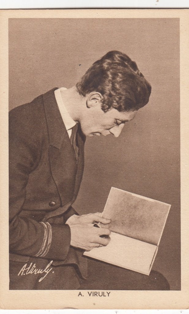 A.Viruly ( Vliegenier ), Verzenden, 1920 tot 1940, Ongelopen, Cultuur en Media