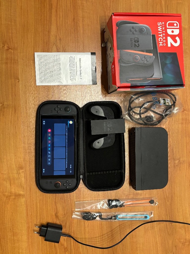 Nintendo Switch 2 – Compleet, Spelcomputers en Games, Spelcomputers | Nintendo Switch, Ophalen, Gebruikt, Met 2 controllers, Switch Original