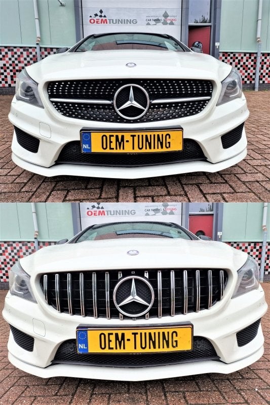 GTR-stijle | Chrome Grille | CLA C117  C117  | 16‑19 |, Ophalen of Verzenden