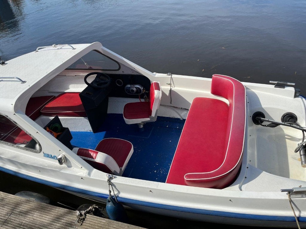 KMV With 500 Dethleffs kajuitboot, Watersport en Boten, Ophalen, Gebruikt, 15 pk, 5 m
