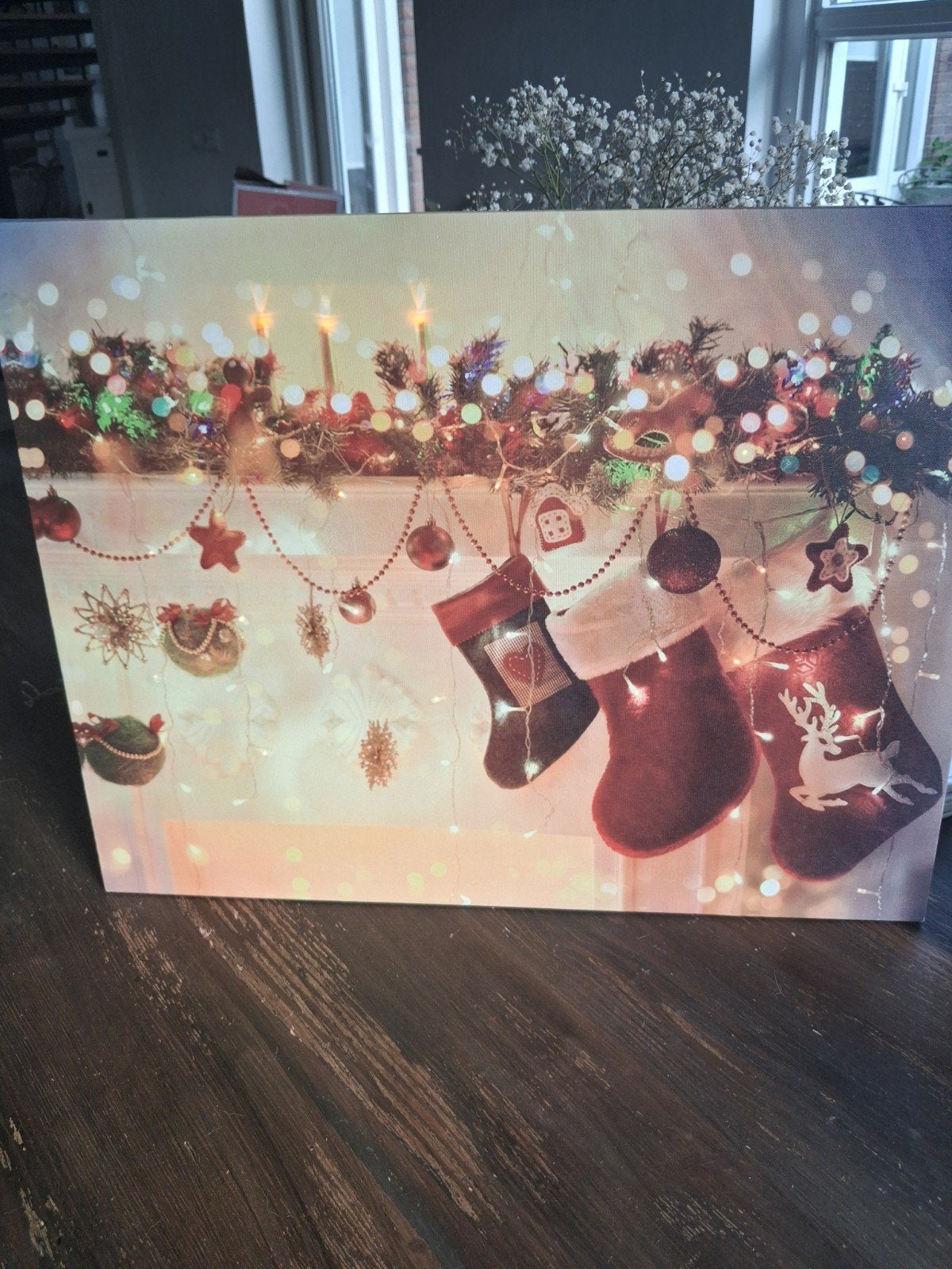 gratis kerst canvas, Ophalen