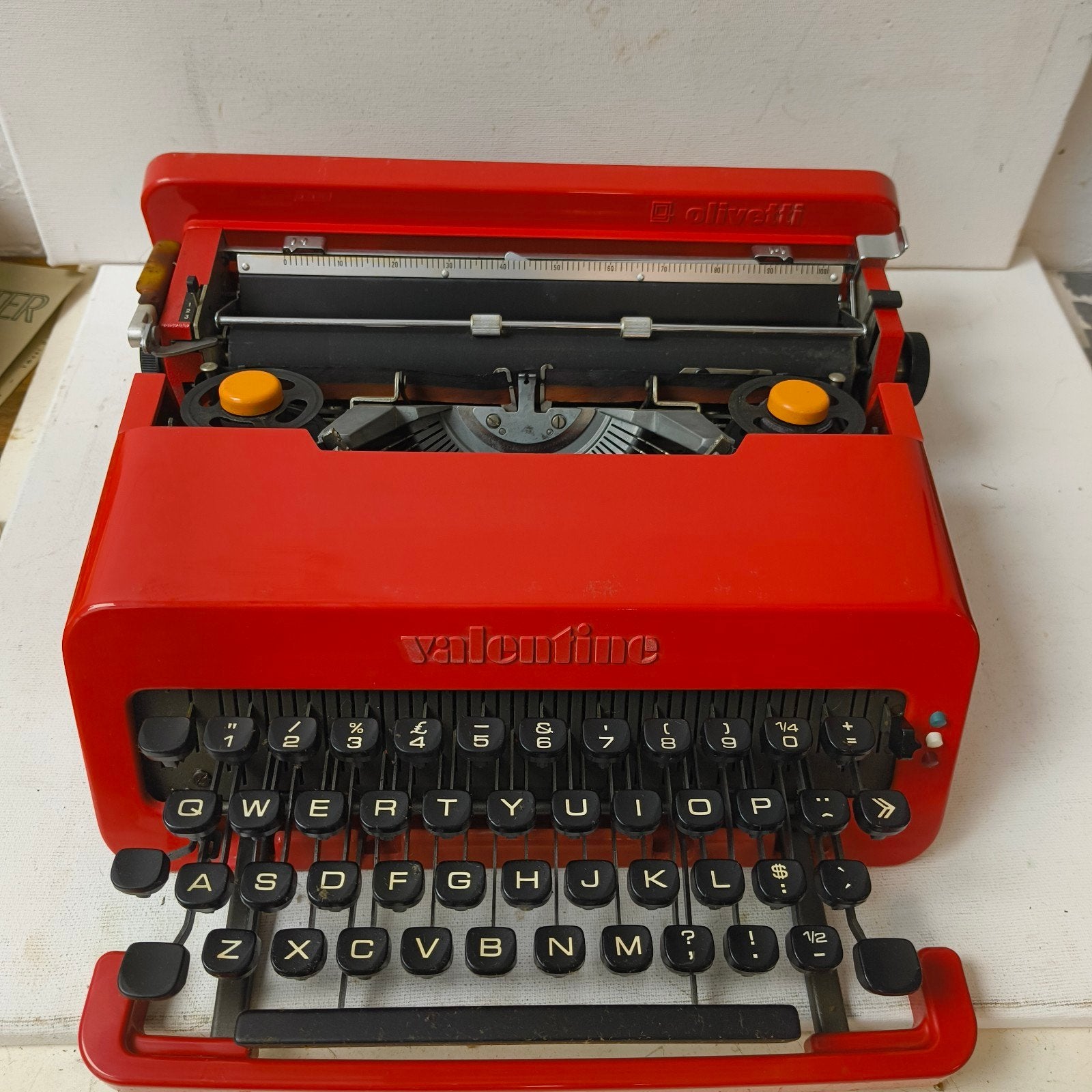 Ettore Sottsass Olivetti Valentine-typemachine, Diversen, Typemachines, Ophalen of Verzenden