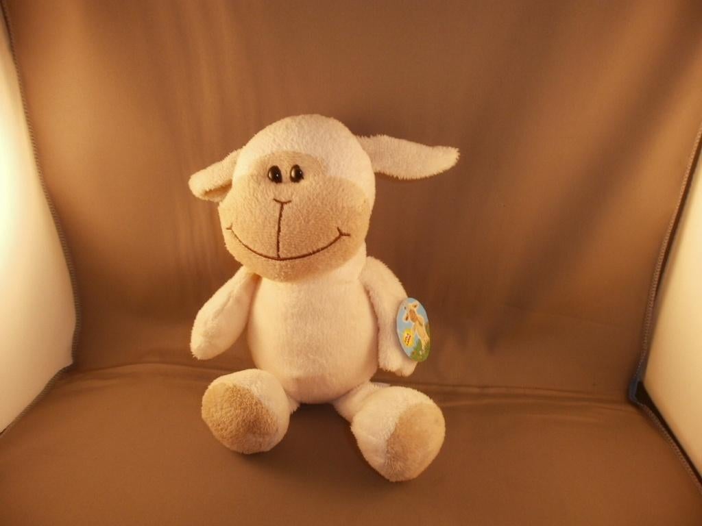 kinder ferrero schaap Lola lam 24 cm crème bruin zwarte, Kinderen en Baby's, Overige merken, Overige typen, Nieuw, Ophalen of Verzenden