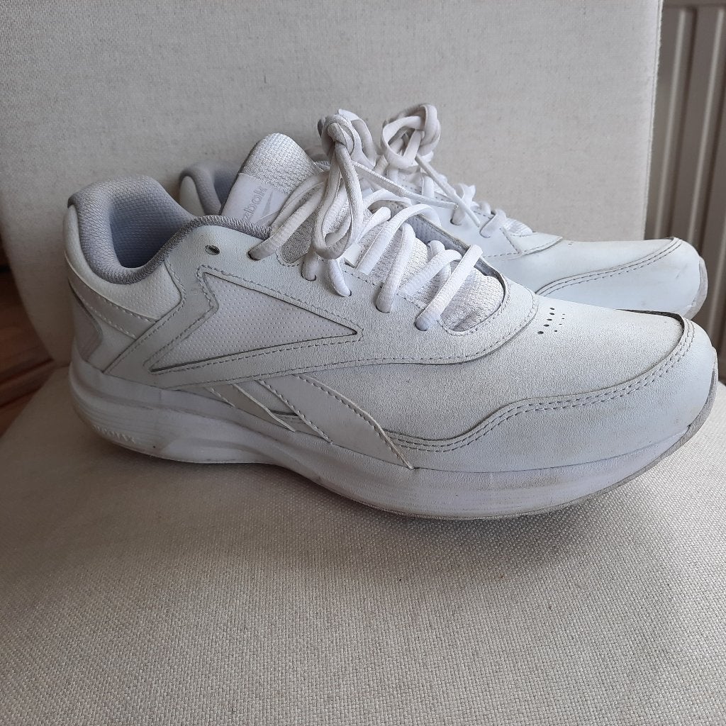 REEBOK Walk Ultra 7.0 DMX MAX sneakers wit maat 42,5 - zgan, Wit, Ophalen of Verzenden, Sneakers of Gympen, Reebok