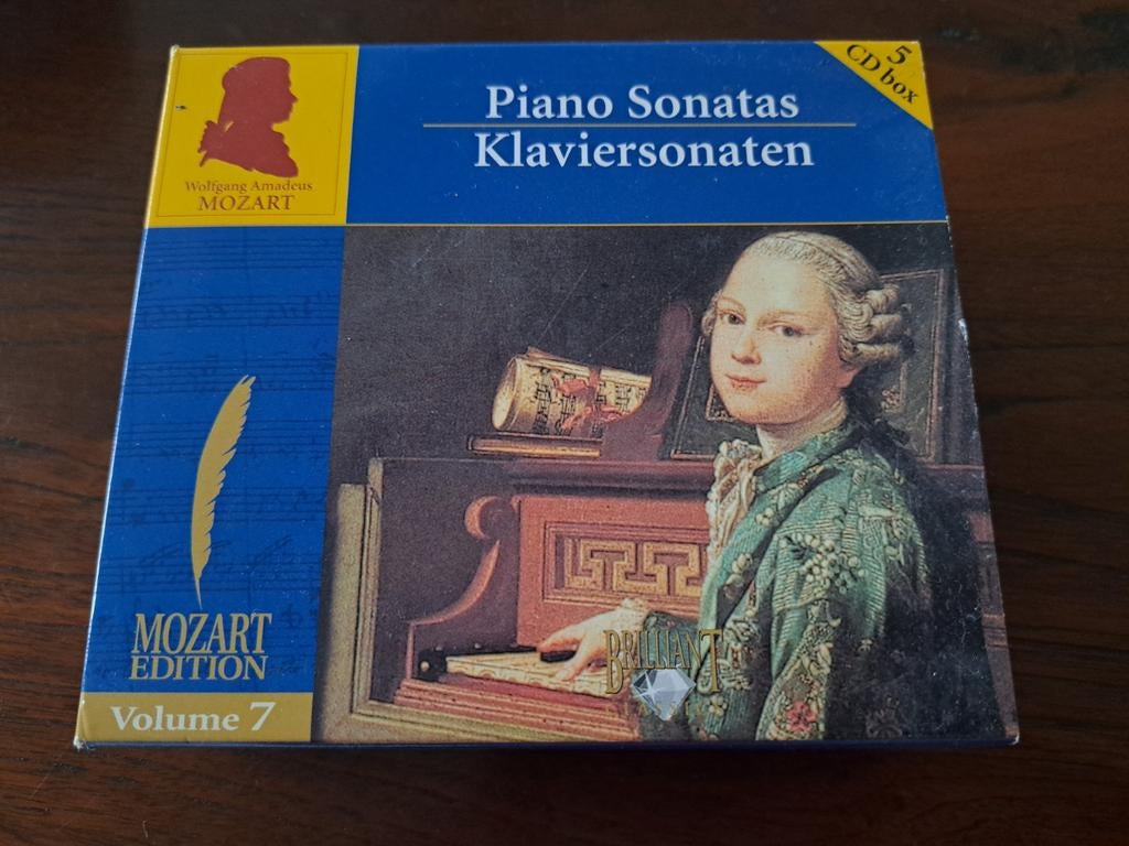Mozart Edition Volume 7: Piano Sonatas (5 CD Boxset), Boxset, Ophalen of Verzenden, Classicisme, Kamermuziek