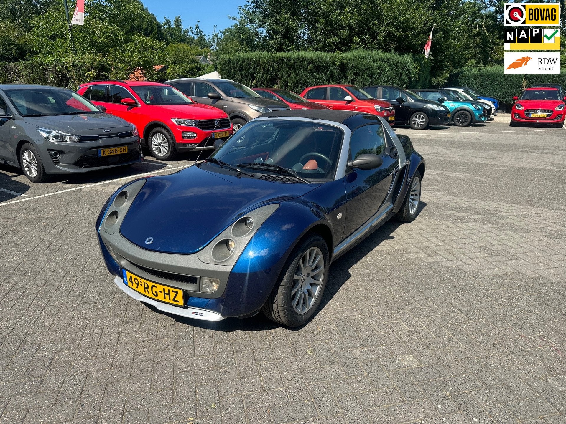 Smart Roadster 0.7 automaat, Auto's, Smart, Automaat, Dealer onderhouden, Achterwielaandrijving, Gebruikt
