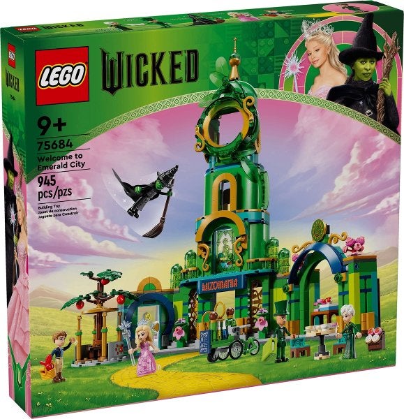 Lego Wicked set 75684 Welkom in Emerald City, Overige thema's, Lego, Nieuw, Ophalen of Verzenden