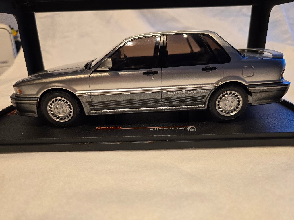 Mitsubishi Galant Vr-4 1987 1/18, Ophalen of Verzenden, Nieuw, Auto, Overige merken