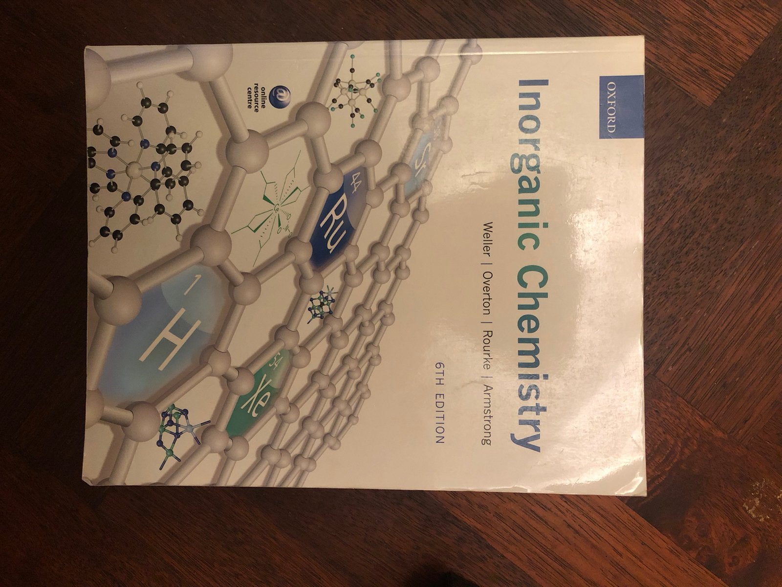 Inorganic Chemistry (6th edition), Ophalen of Verzenden, Beta, Gelezen, WO