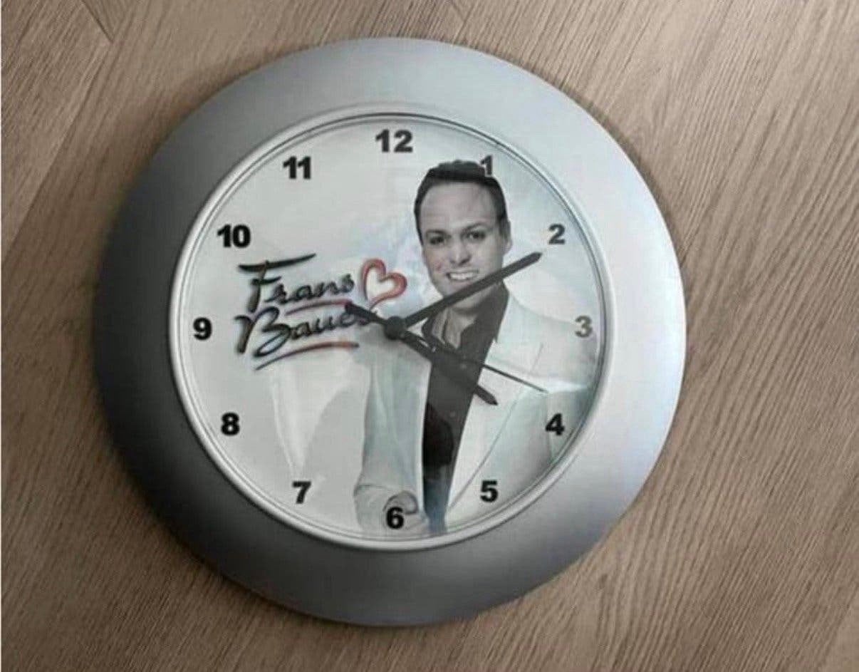 Frans Bauer klok, Verzamelen, Ophalen of Verzenden, Zo goed als nieuw, Overige typen