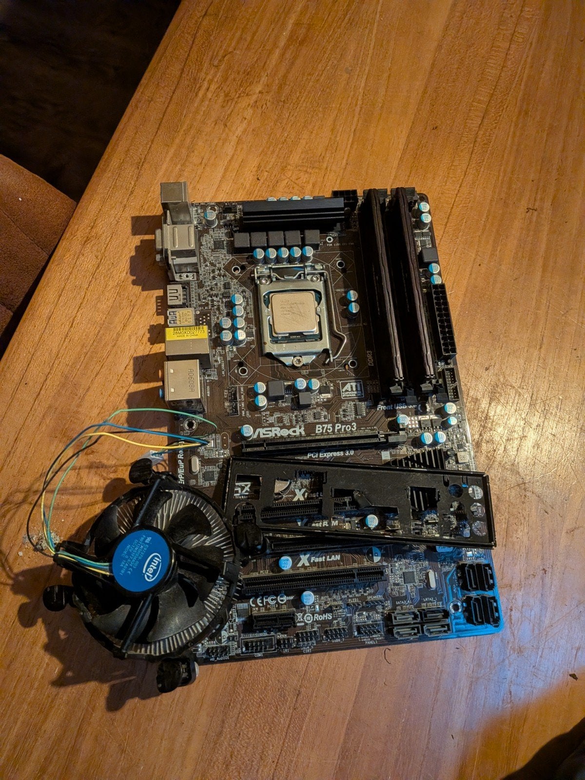 Moederbord ASRock B75 Pro3 met i7-3770 en 16GB RAM, Computers en Software, Ophalen, Gebruikt, DDR3, LGA 1155