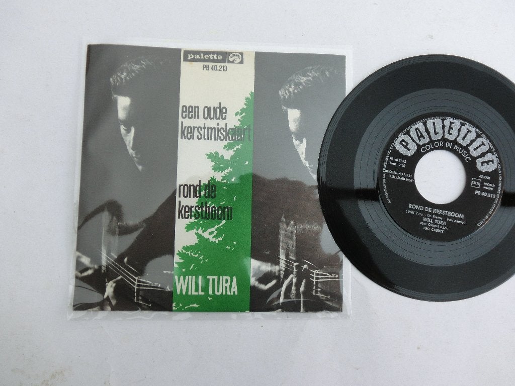 Will Tura Een oude kerstmiskaart, Ophalen of Verzenden, Zo goed als nieuw, 7 inch, Nederlandstalig