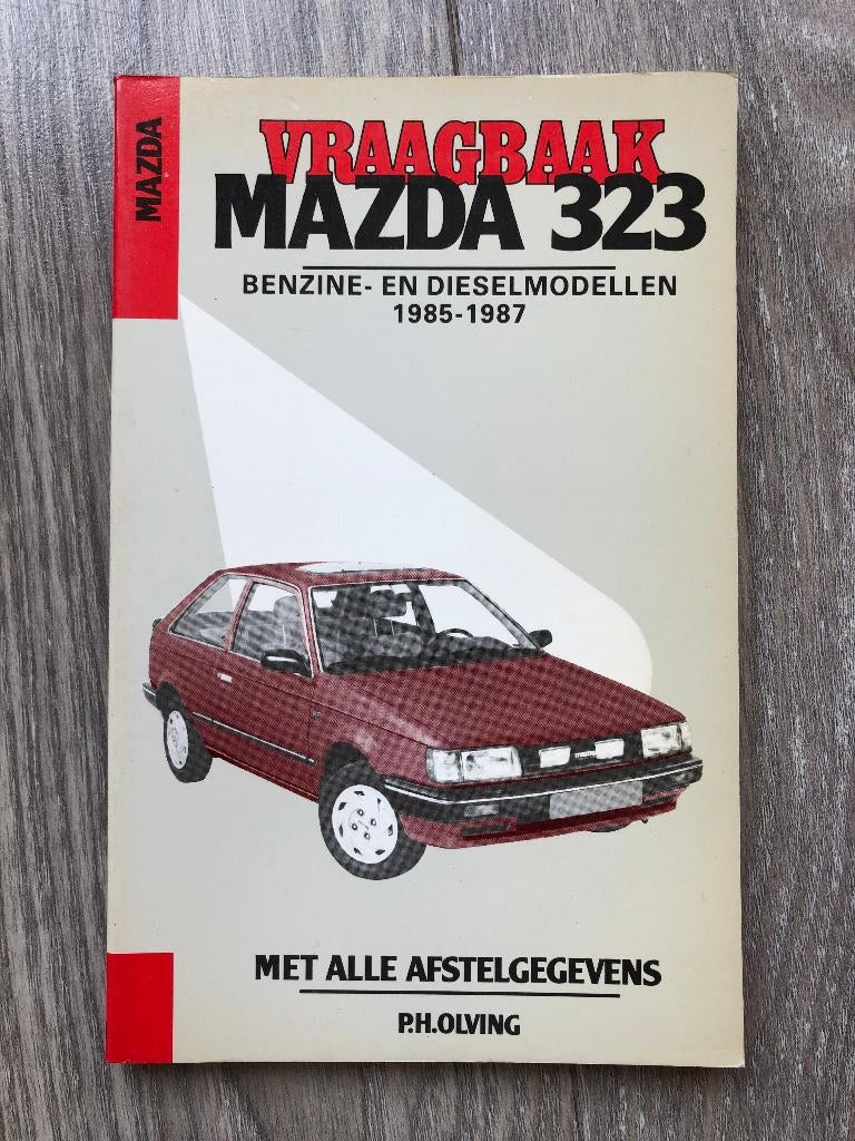 Vraagbaak Mazda 323 BF Benzine- en Dieselmodellen 1985-1987, Ophalen of Verzenden