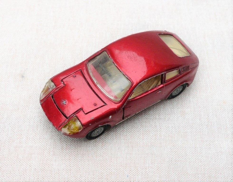 Corgi toys 341. Mini marcos 850 gt. golden jack wheels., Ophalen of Verzenden