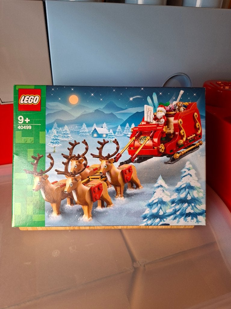 LEGO Christmas 40499 Santa's Sleigh, Inclusief accessoires, Overige thema's, Lego, Nieuw